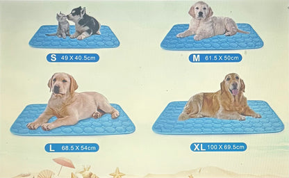 CoolRest™ Dog Cooling Mat – Large Self-Cooling Pad for Home, Car & Travel